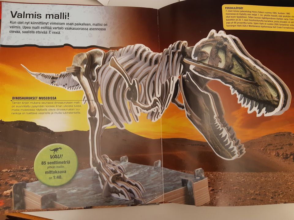 3D palapeli T-Rex.