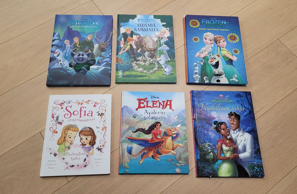 Disneyn isommat prinsessakirjat