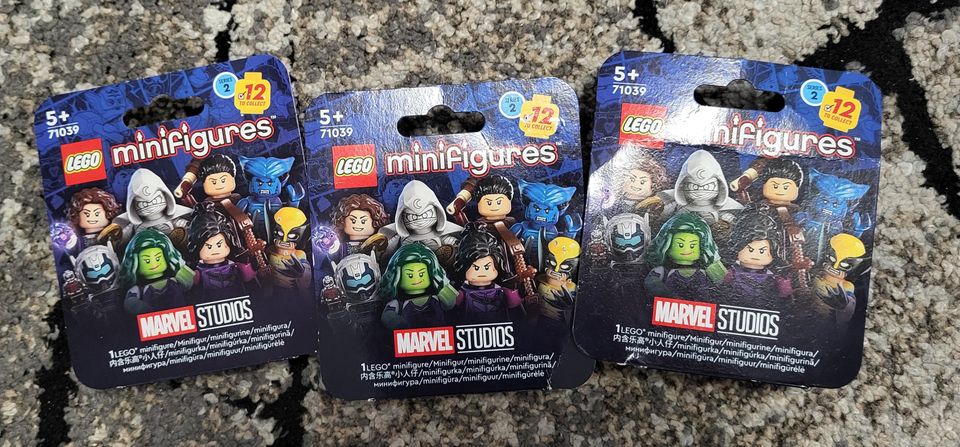 Marvel Lego minifiguurit 3kpl