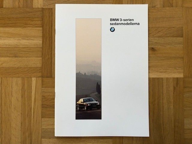 Esite BMW E36 3-sarja 316i - 318i - 318is - 320i - 328i 1995/1996