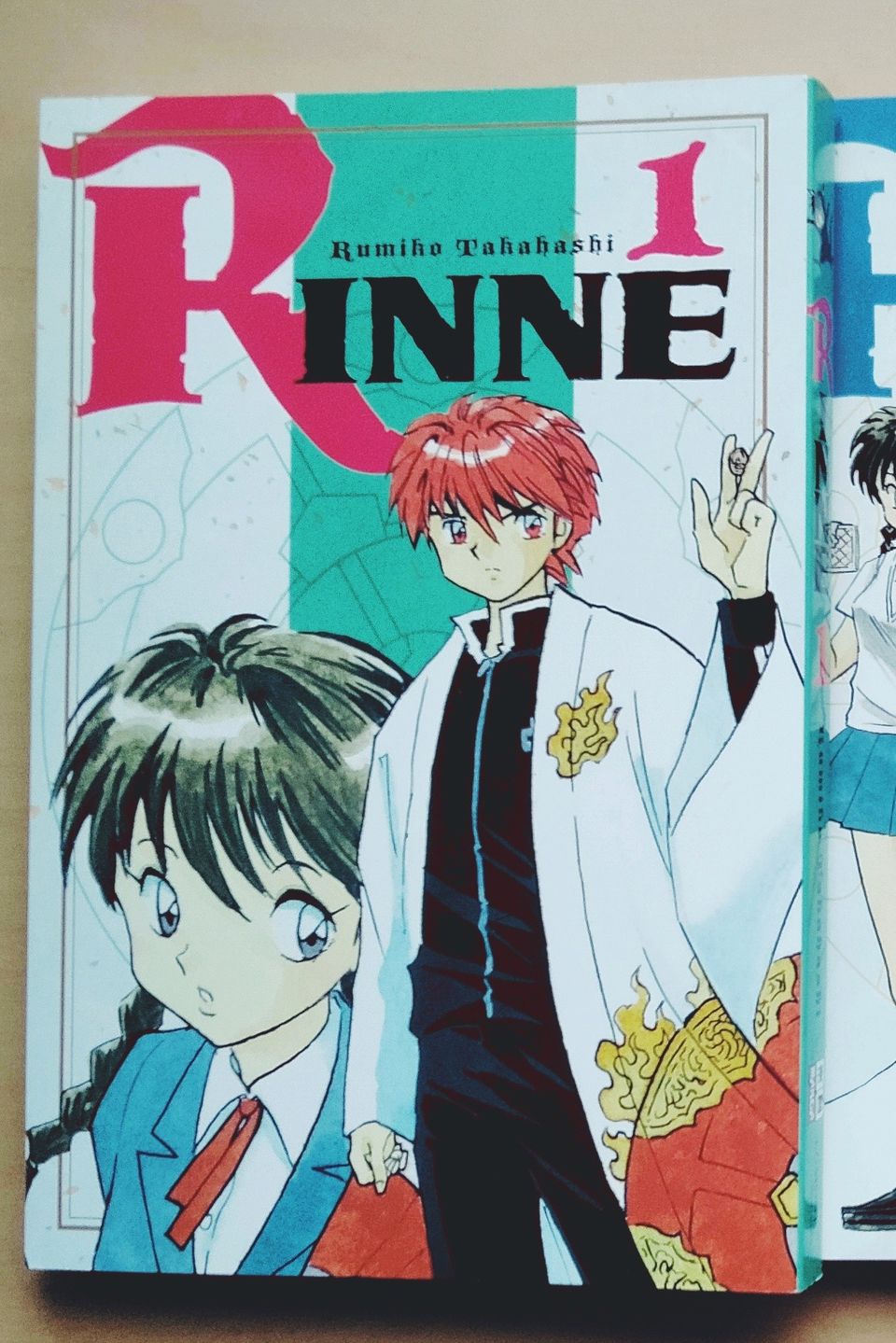 Rinne manga 1-3 (suom) Rumiko Takahashi