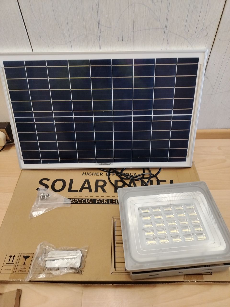 Solar panel+ solar led light