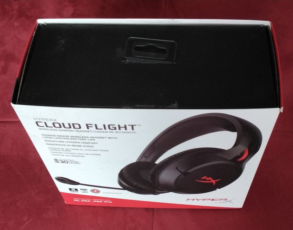hyperx cloud flight wireless gaming headset