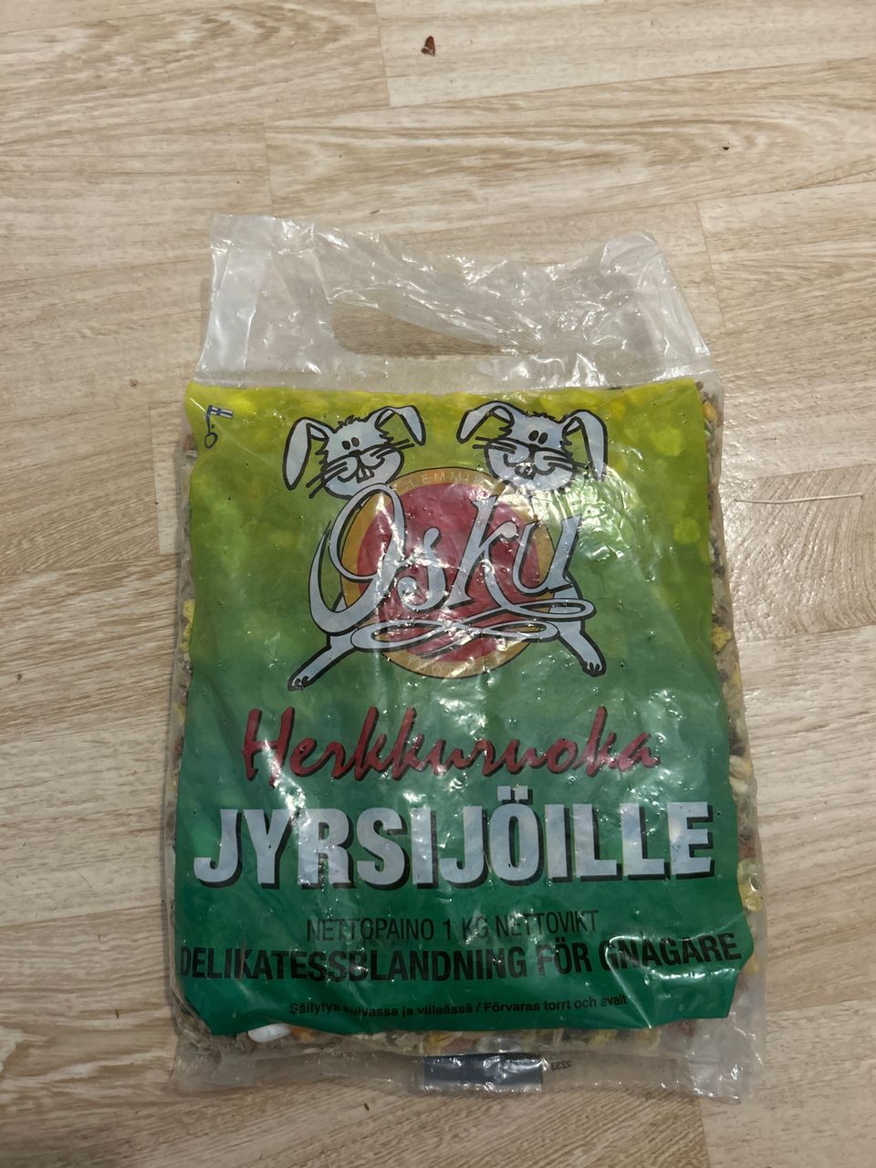 Jyrsijän ruokaa 1kg