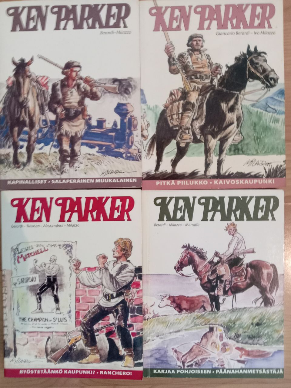 Ken Parker, 4kpl