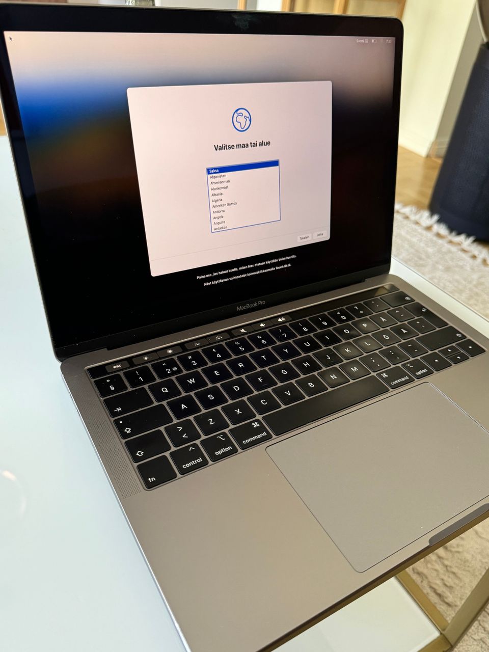 Macbook Pro 13" 2019 256Gt