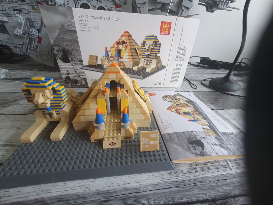 Wange Great Pyramids of Giza (Lego yhteensopiva)