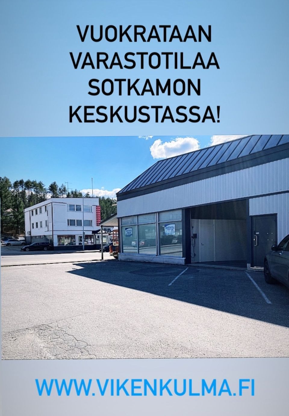 Tarjotaan lämmintä varastotilaa