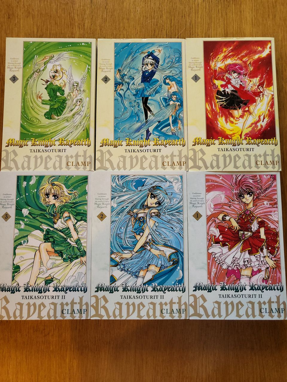 Taikasoturit manga Magic Knight Rayearth