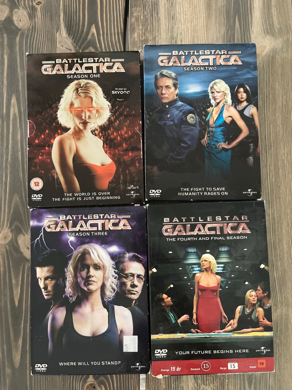 Battlestar Galactica 1-4