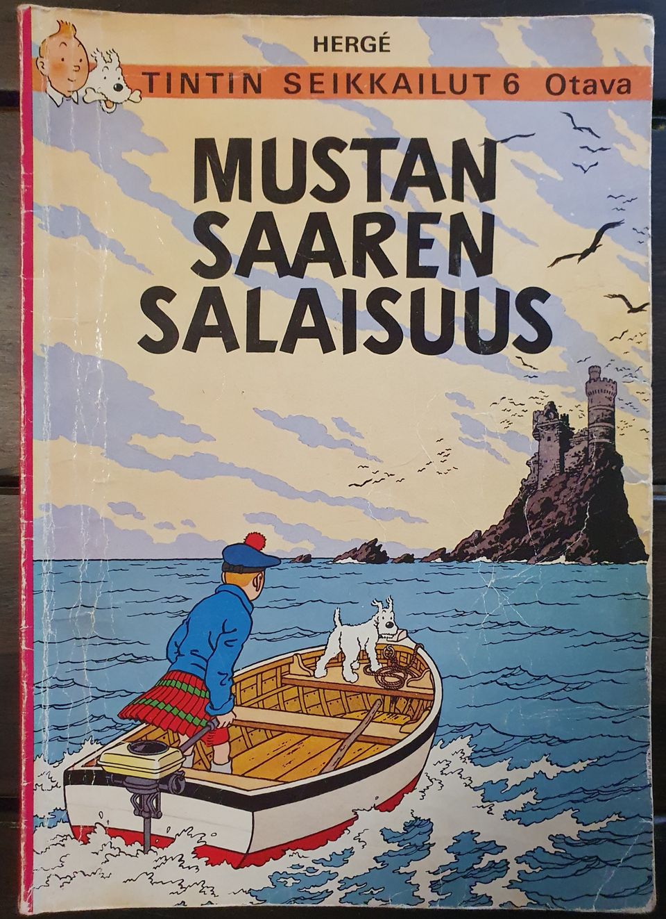 Tintin Seikkailut 6: Mustan Saaren Salaisuus 2. Painos