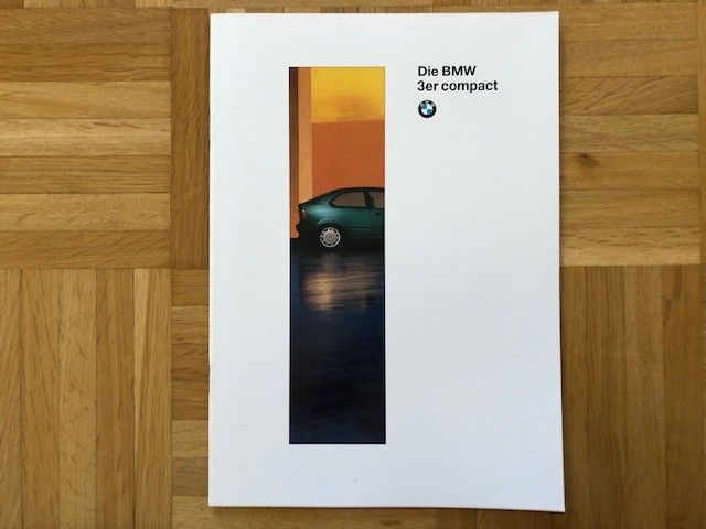 Esite BMW E36 3-sarja Compact 316i & 318ti vuodelta 1995 300-sarja