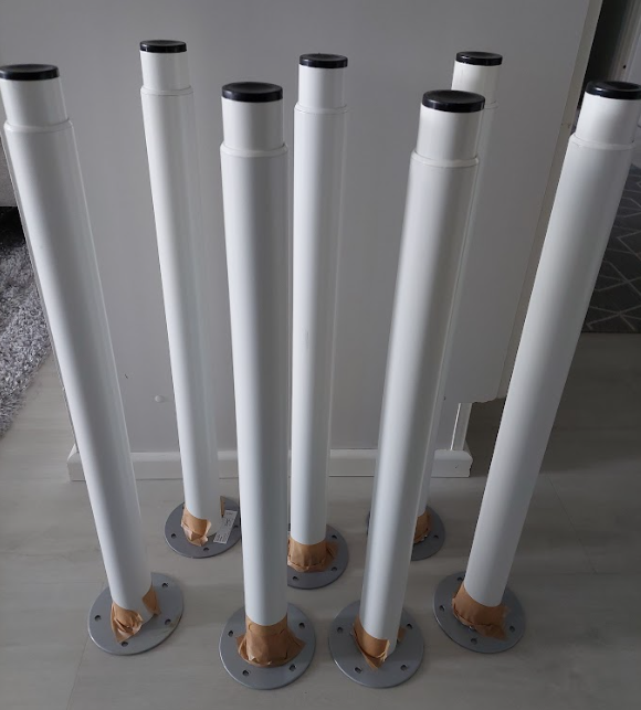 Ikea OLOV adjustable legs, 60-90cm