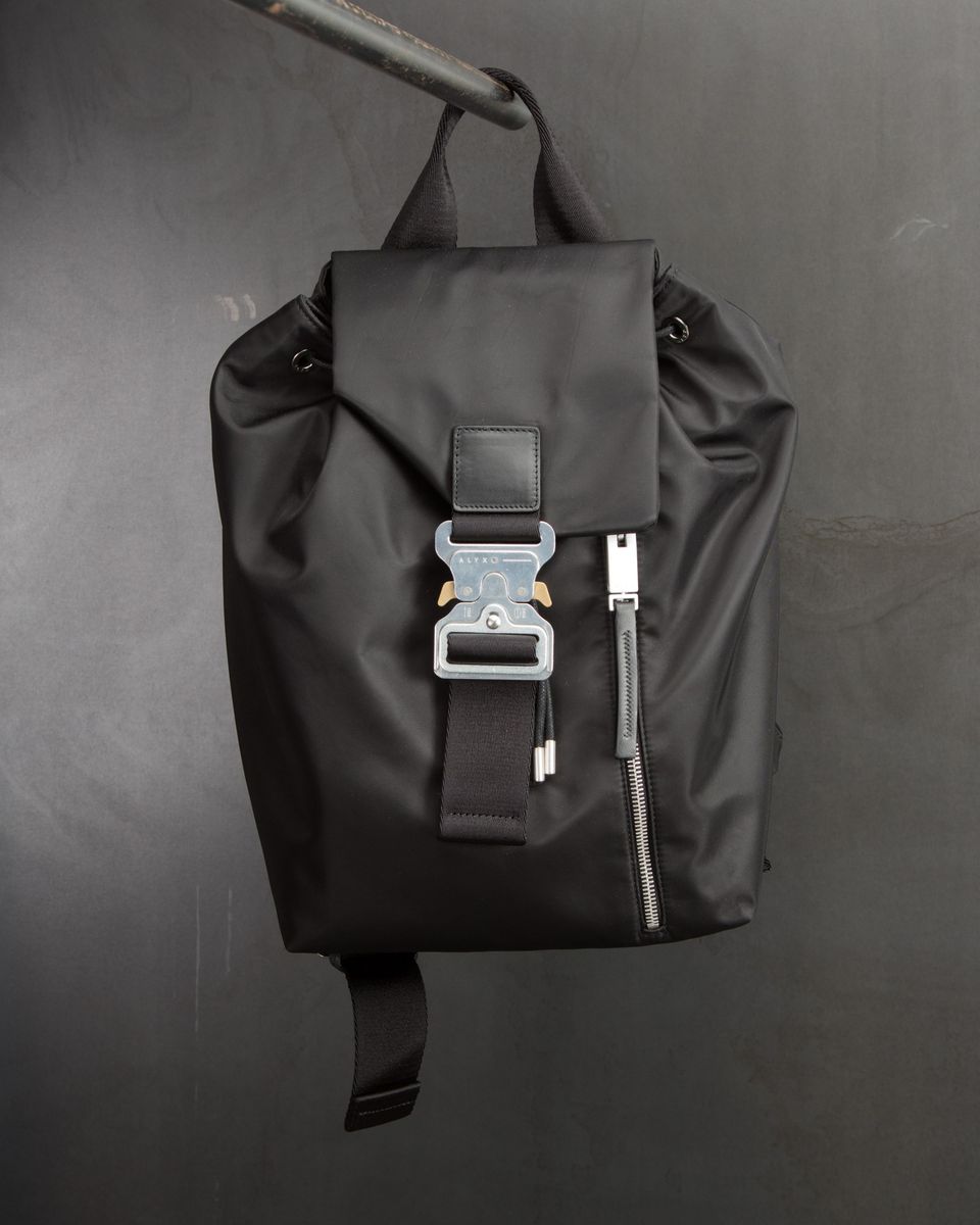 1017 ALYX 9SM Black Tank Backpack (reppu/laukku)