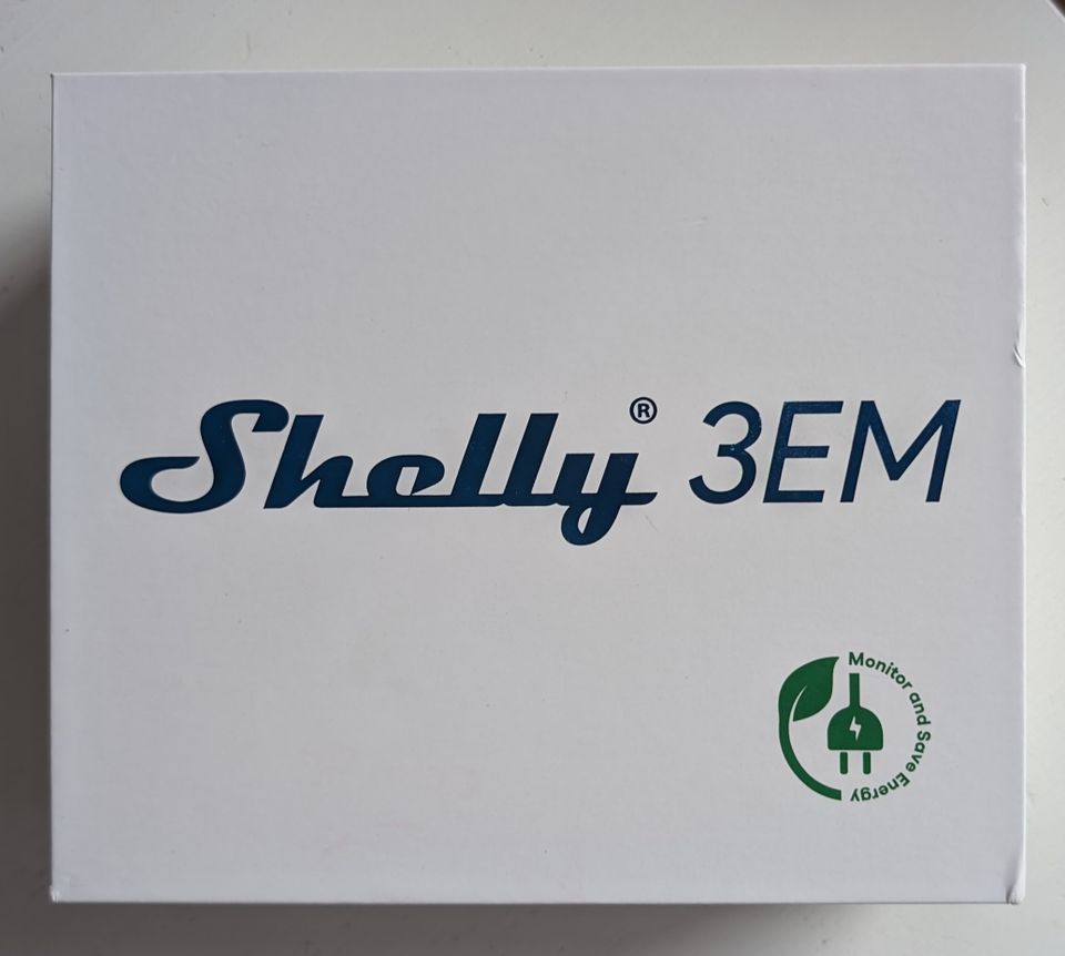 Shelly 3EM - Sähkömittari