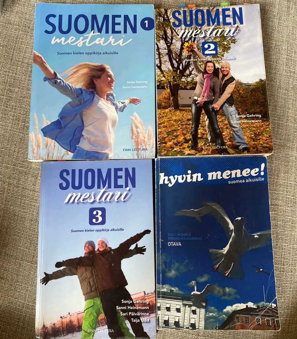 Suomen kielen oppikirjat / Finnish language books