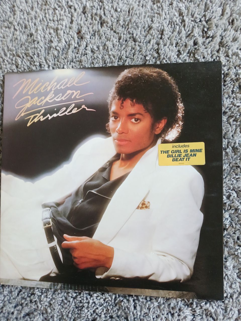 Michael Jackson Thriller LP-levy