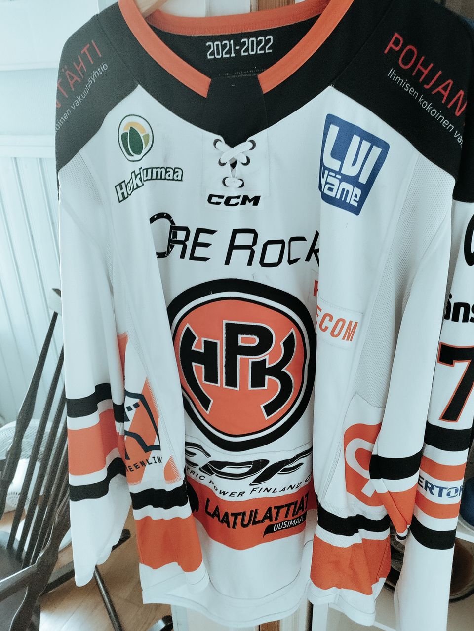 HPK Game worn-pelipaita