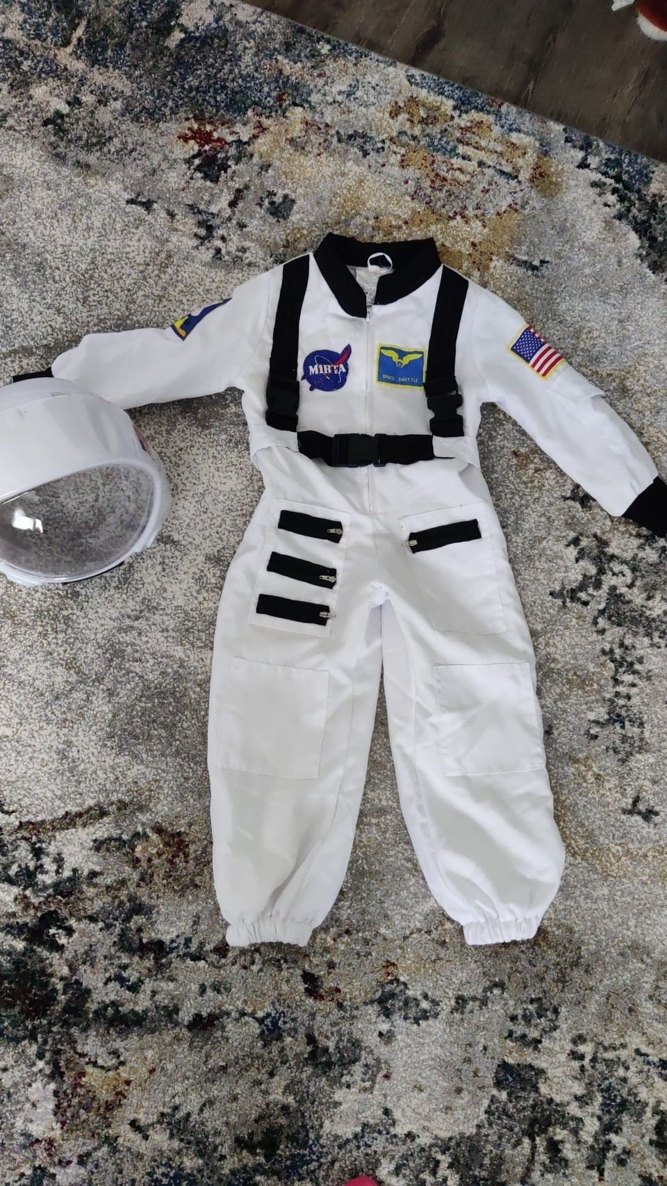 Astronautti naamiaisasut 116 & 128cm