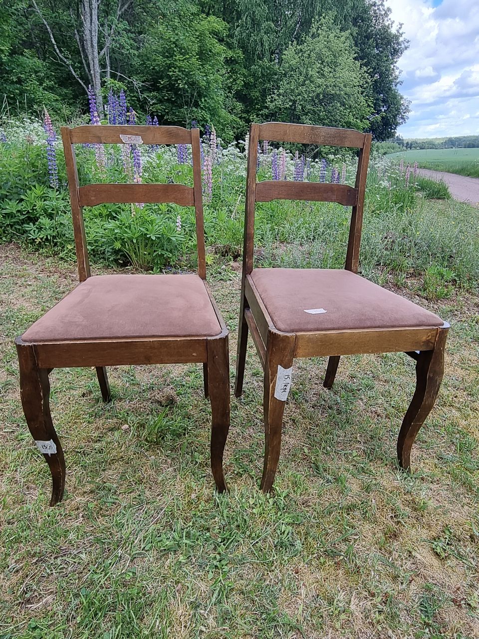 Vanhat tuolit 2 kpl