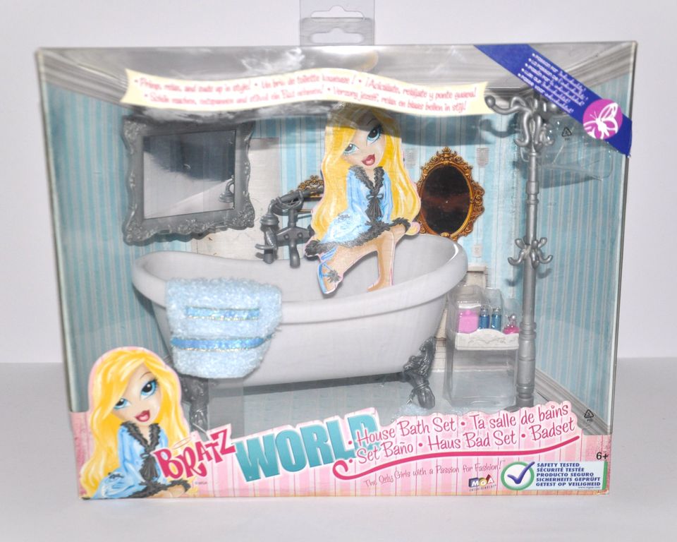 Uusi! Bratz House Bath Set