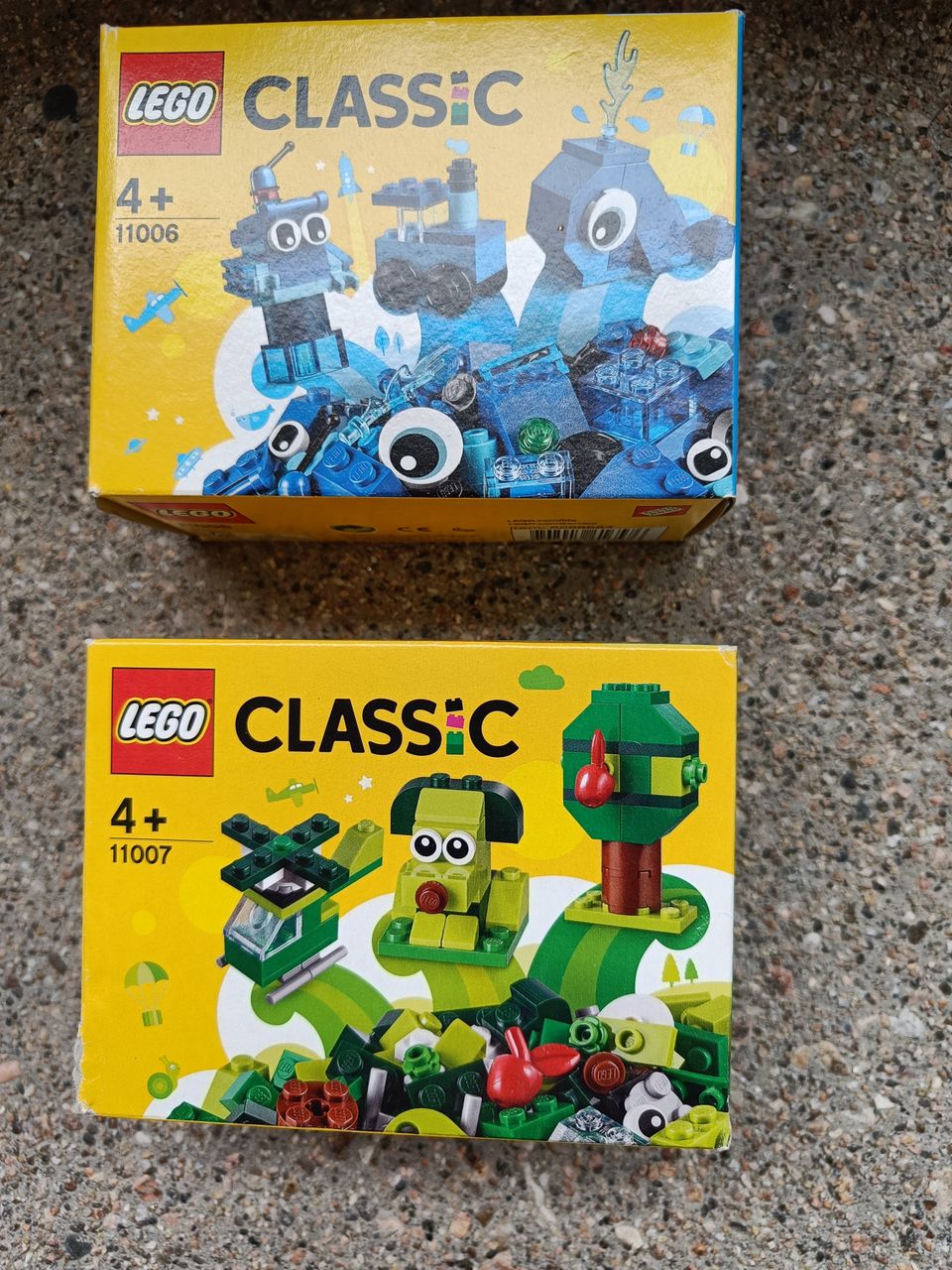 Lego Classic 11006 ja 11007