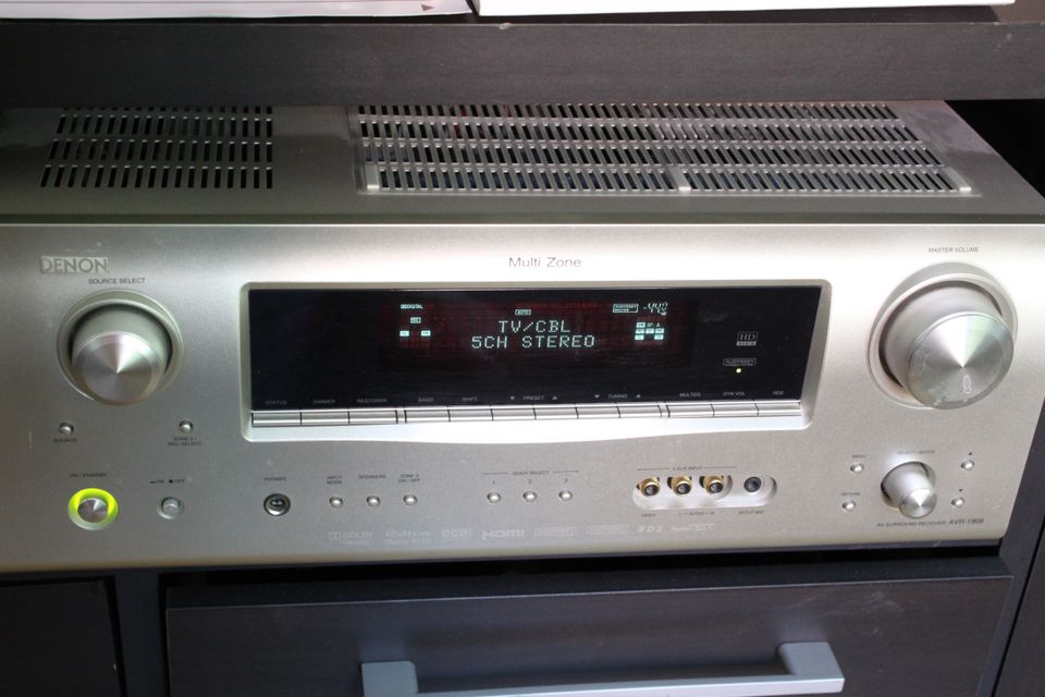 Denon AVR-1909 HD A/V 7.1 kanavainen viritinvahvistin