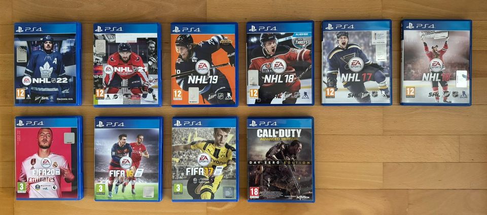 NHL ja FIFA-pelit PS4-konsolille