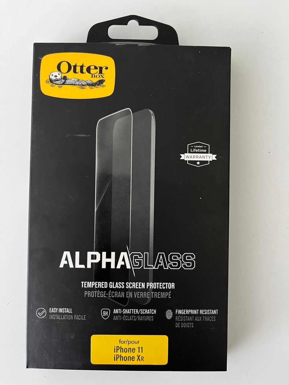 Otterbox Alpha Glass -panssarilasi, Apple iPhone 11