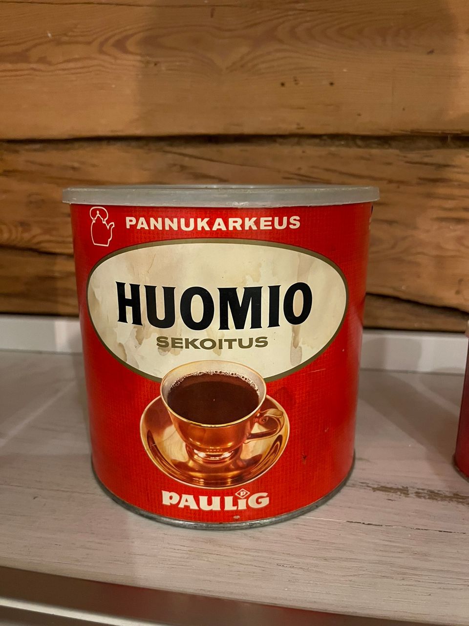 Paulig kahvipurkki