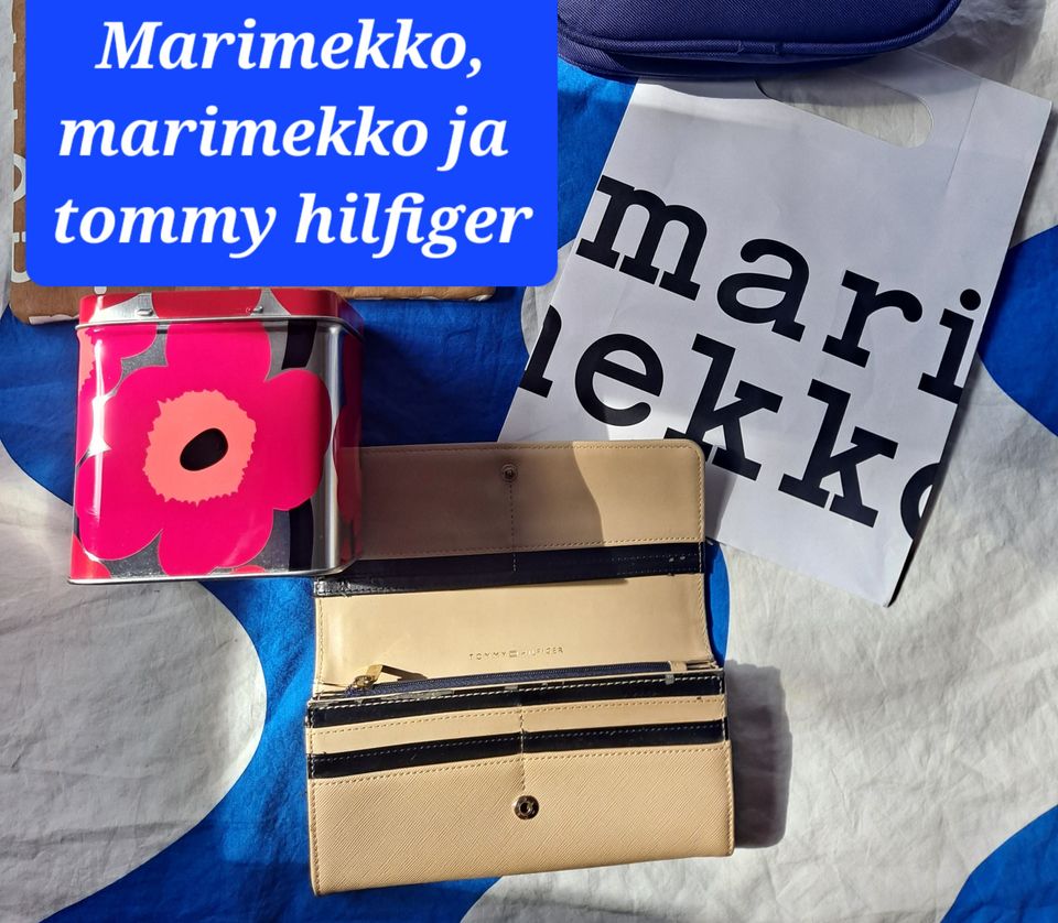 Marimekko ×2 (ja Tommy H lompakko)