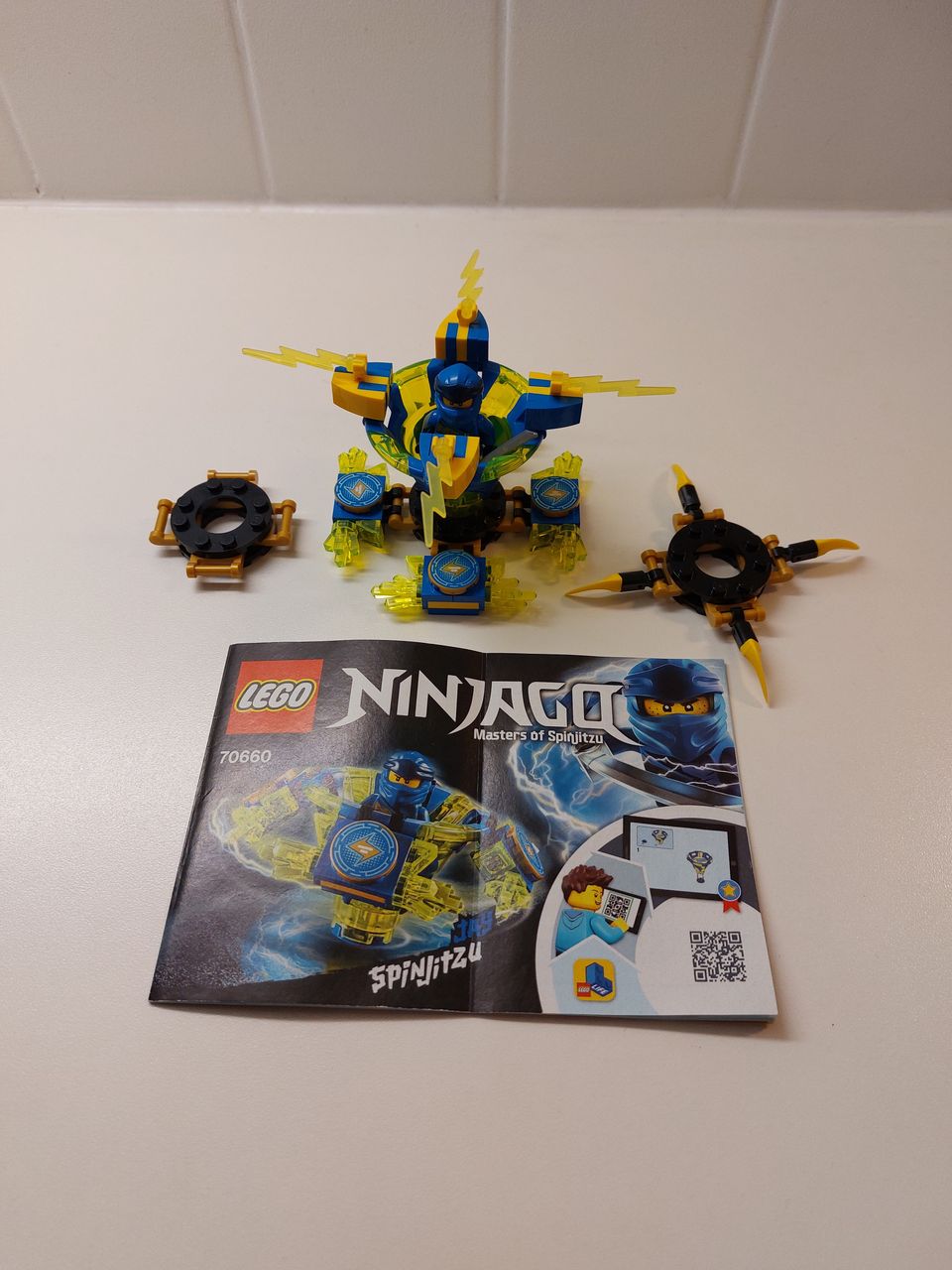 Lego Ninjago Spinjitzu-Jay 70660.