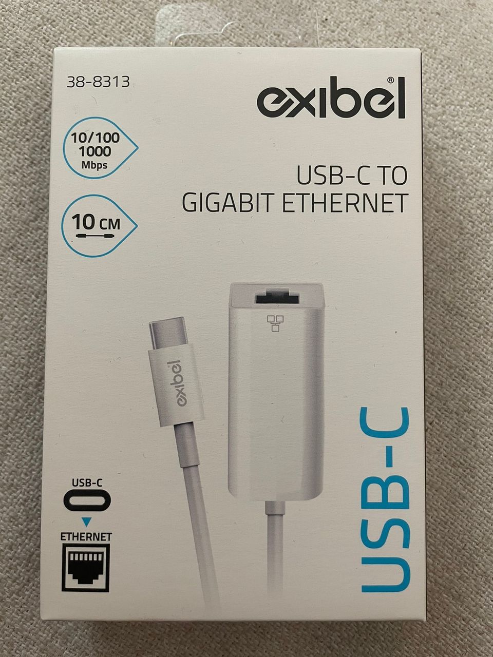 Exibel USB-C gigabit ethernet