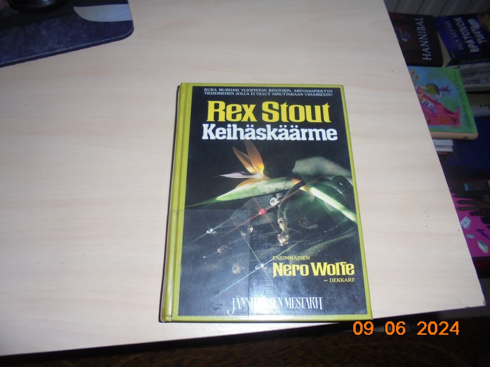 rex stout - keihäskäärme