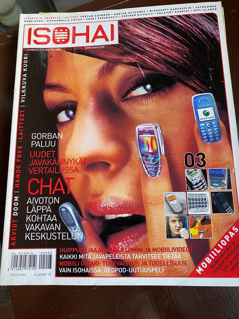 ISOHAI lifestyle lehti vuodelta 2002