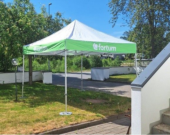 Alumiinirunkoinen Nopsa Popup -teltta 3x3m