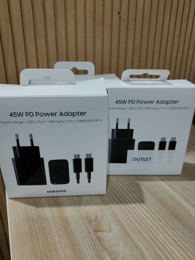 45W Power Charger + C to C-Kaapeli