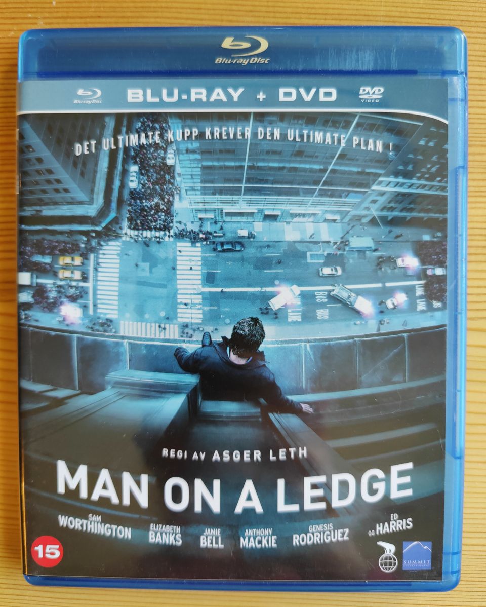 Man On A Ledge Blu-Ray + DVD