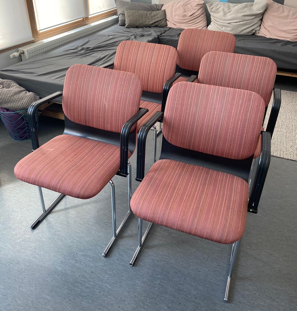 Yrjö Kukkapuro Avarte tuolit (5kpl yht. 200€)