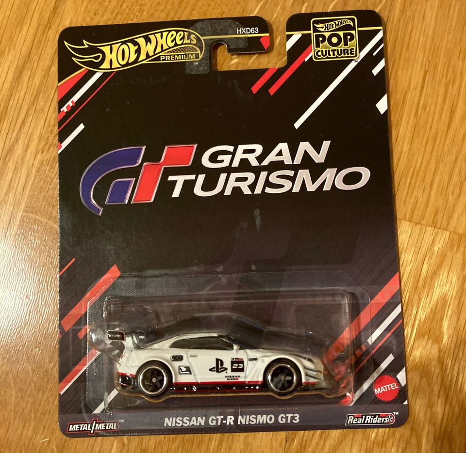 Hotwheels premium Boulevard Gran Turismo Nissan GT-R Nismo GT3.