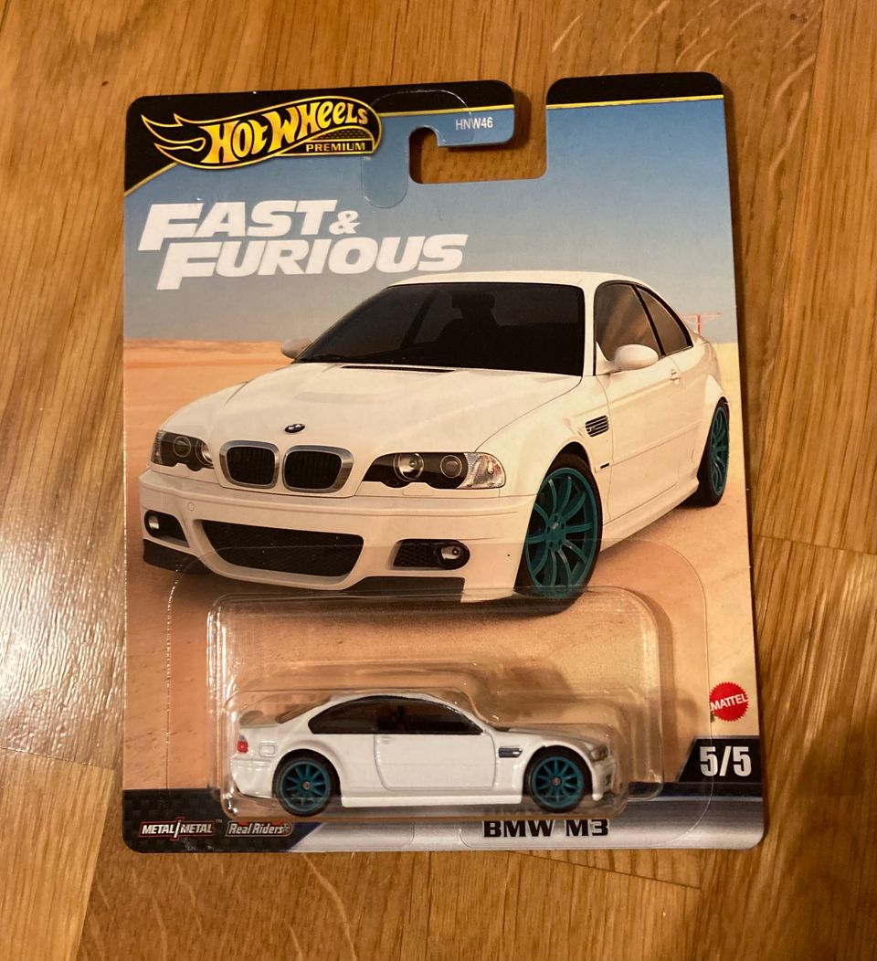 Hotwheels premium Fast&Furious BMW M3