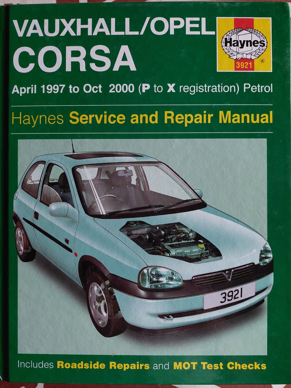 Haynes 3921 Opel Corsa 1997 - 2000 korjausopas