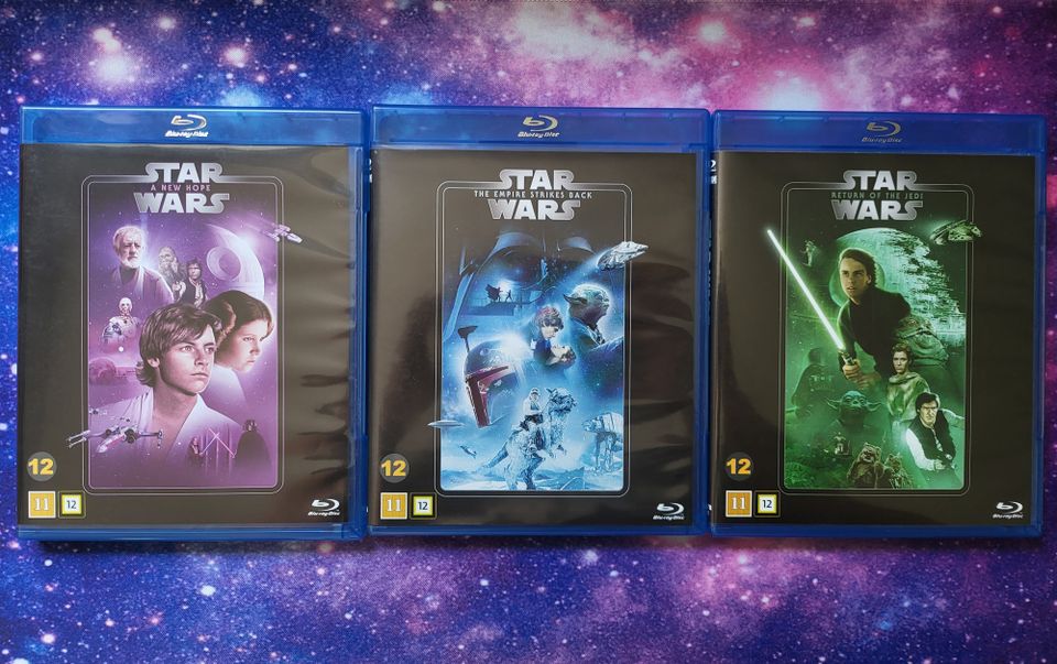 Star Wars 4-6, 6 Blu-ray levyä