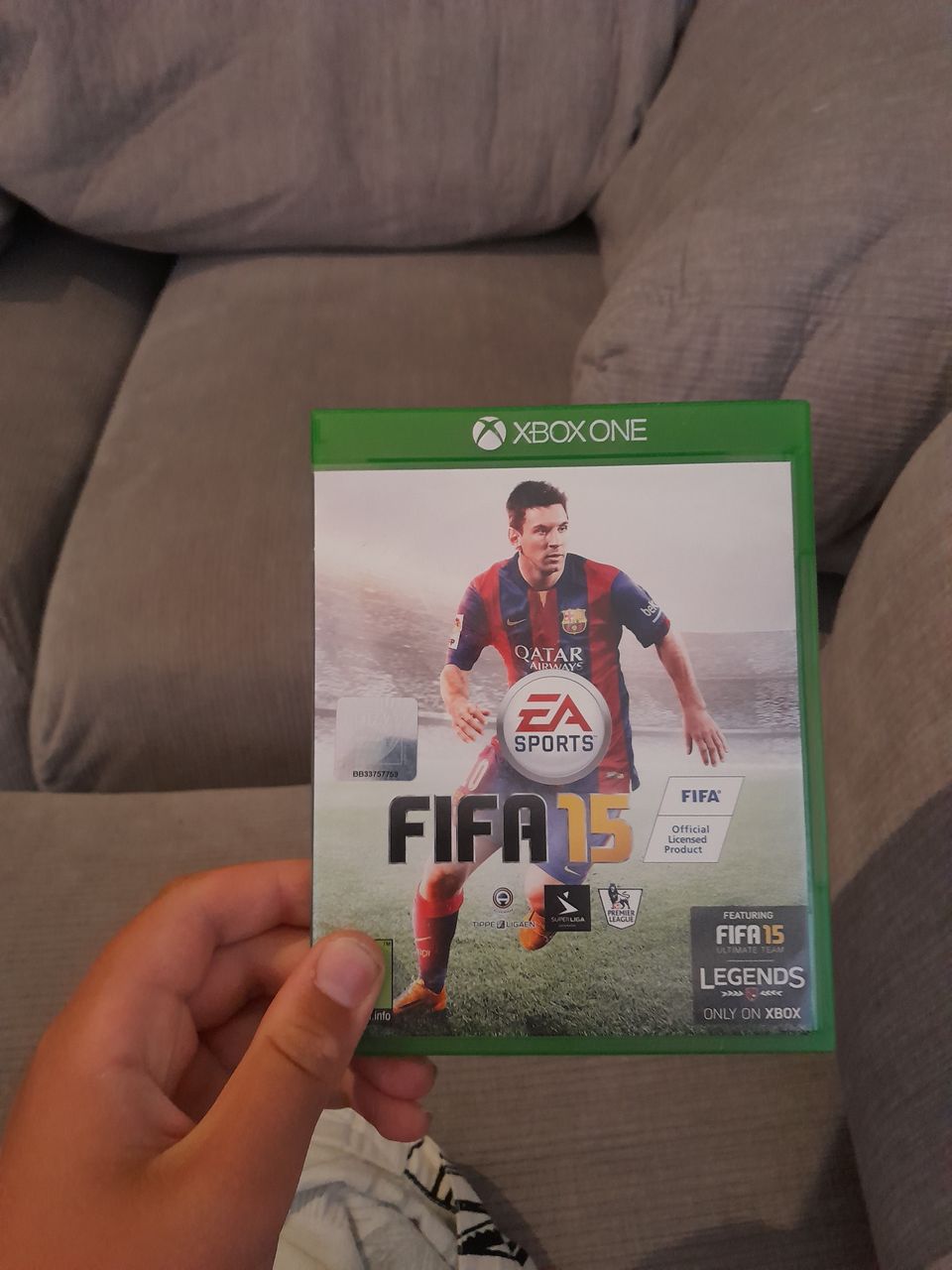 Fifa 15 x-box peli Ok kunnossa