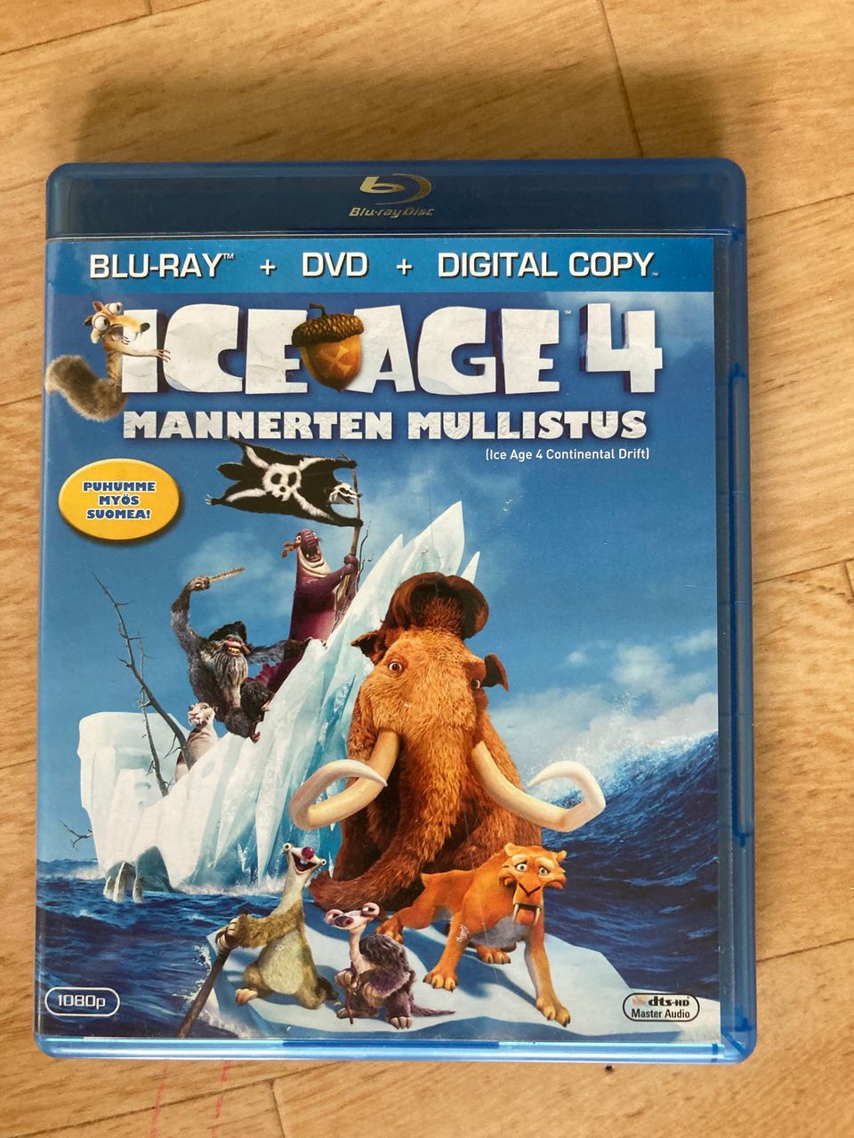 Ice Age4 Blu-ray elokuva