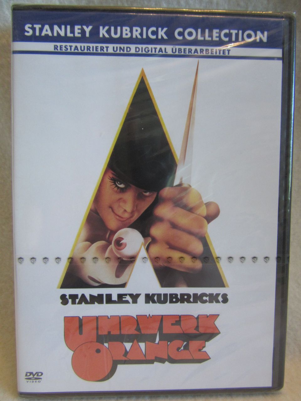 Clockwork Orange Kellopeliappelsiini dvd uusi