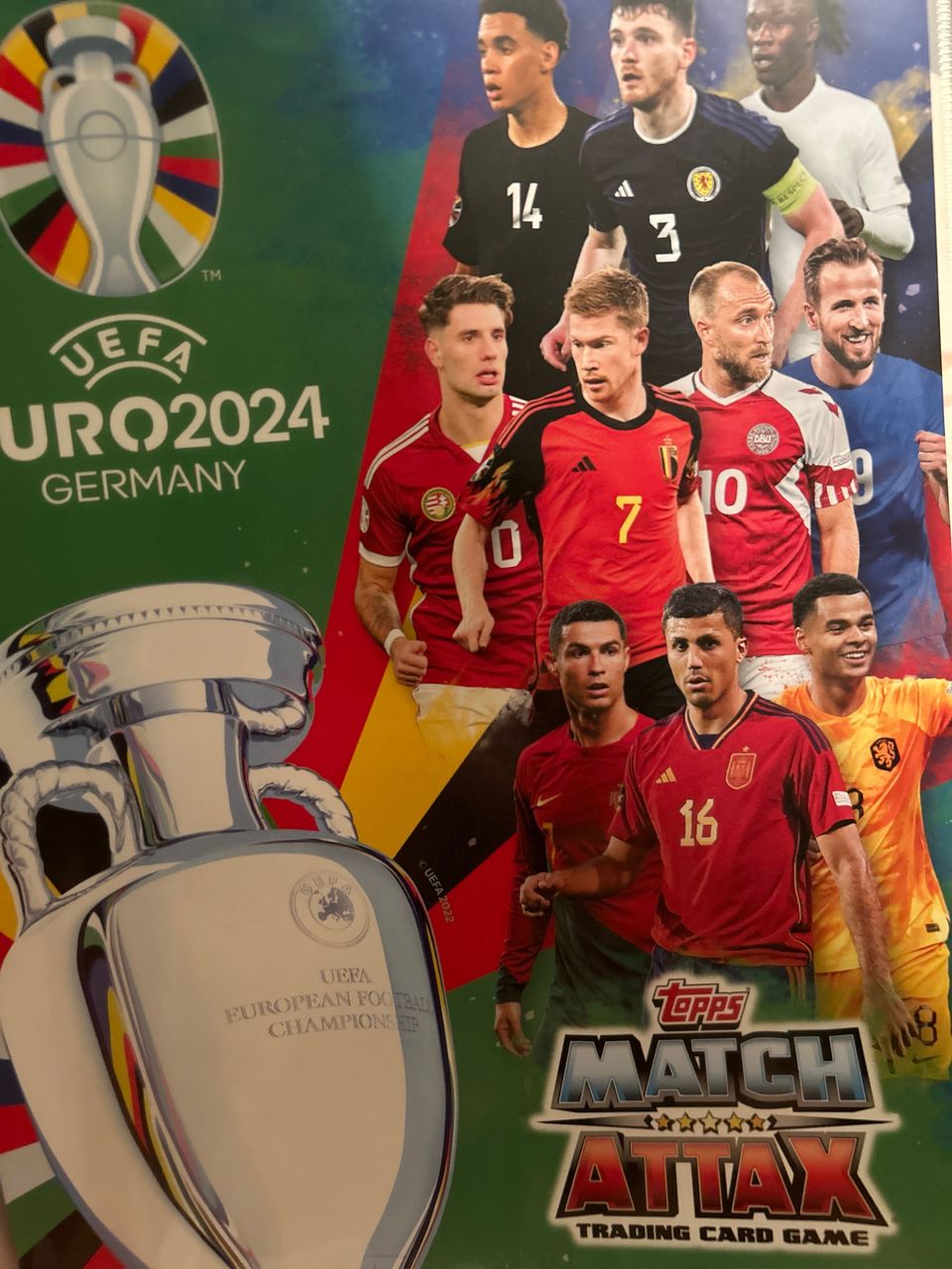 Euro 2024 match attax kortit