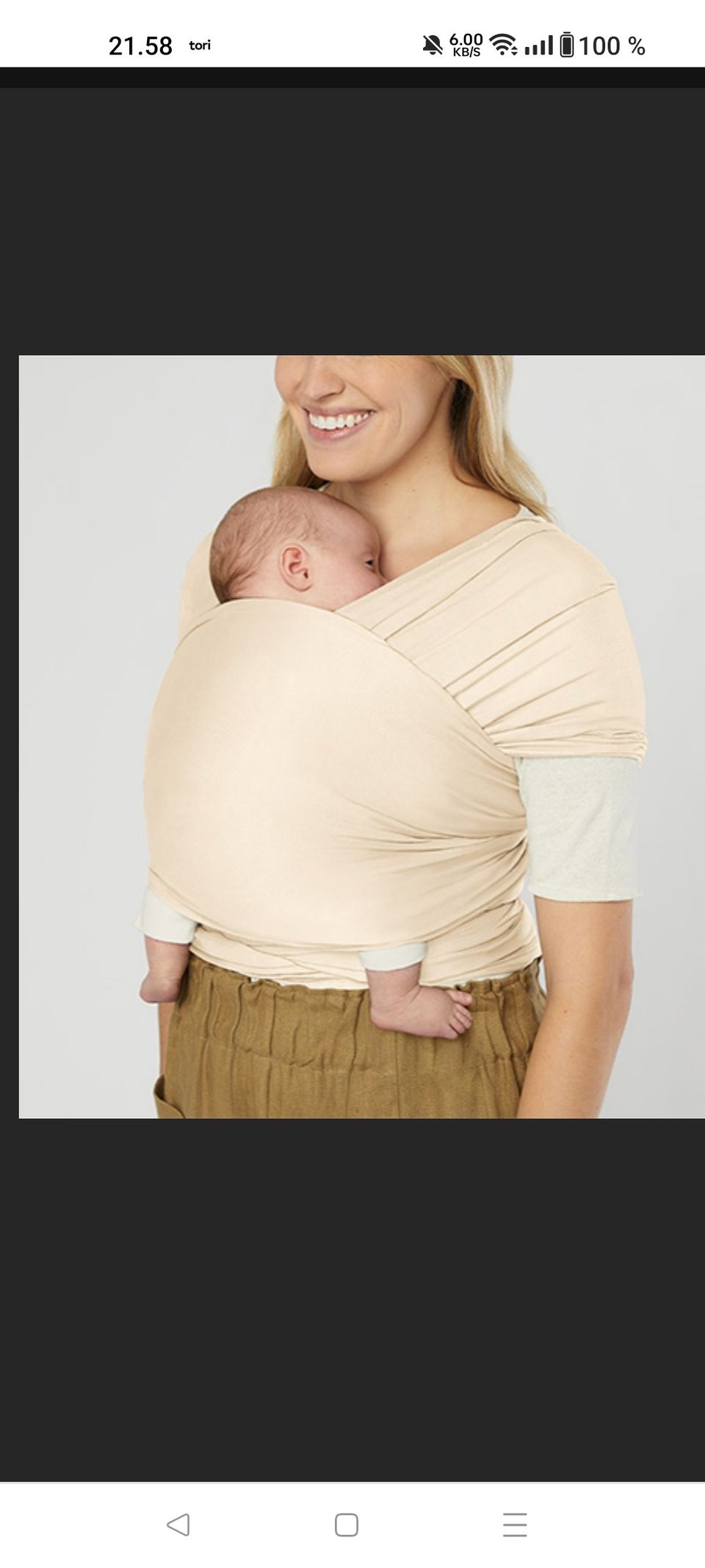 Ergobaby Aura wrap kantoliina