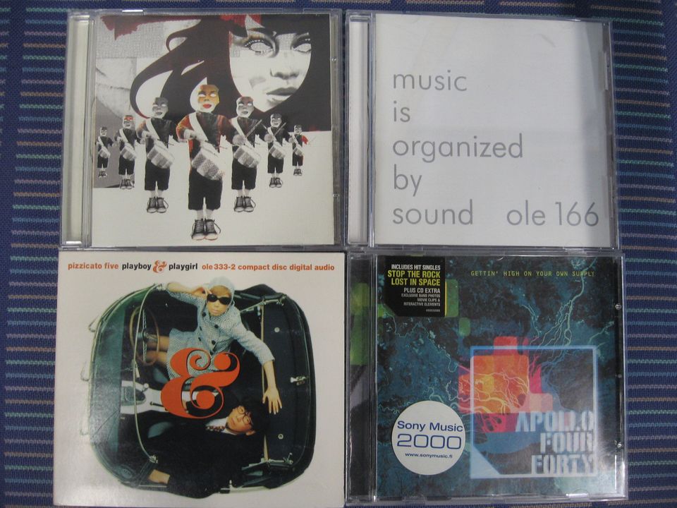 Prodigy, Pizzicato Five, The Chemical Brothers, Blank & Jones, Chloé, Lab-4