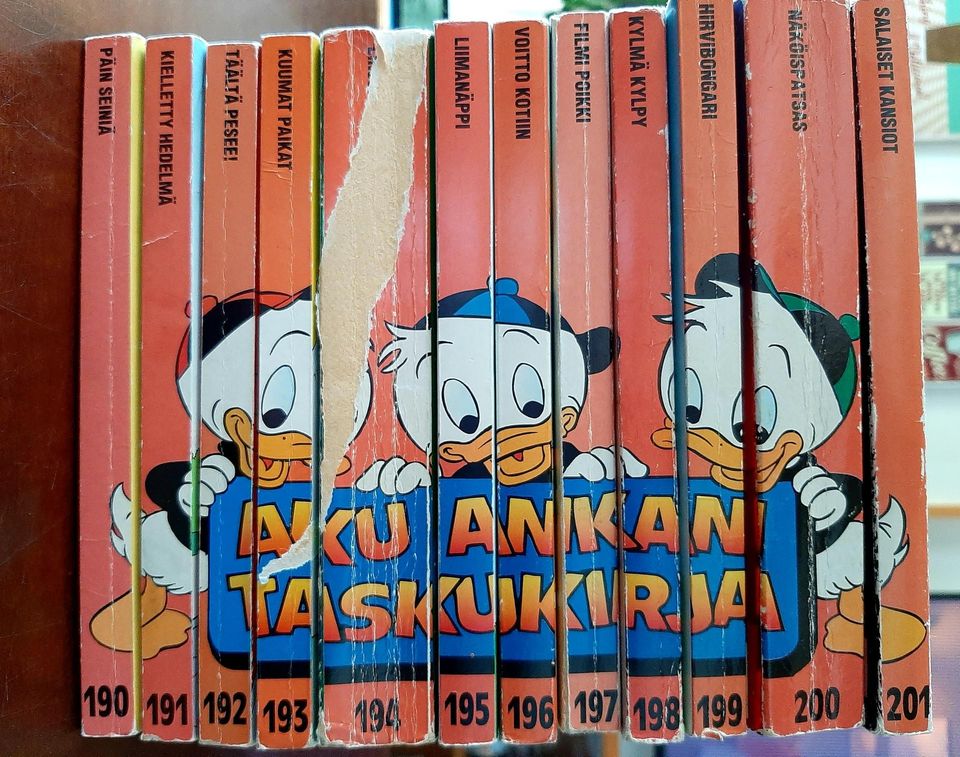 Aku Ankan taskukirjat 190-201